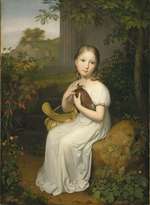 Porträt der Gräfin Louise Bose als Kind