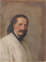 Porträt Friedrich Engelhardt, Skizze