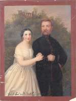 Porträt des Ehepaares von der Malsburg, Studie