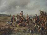 Der Tod Graf Schwerins in der Schlacht bei Prag 1757