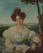 Damenporträt (Wilhelmine Halberstadt ?)