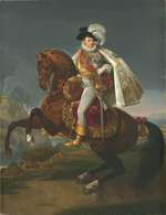 Porträt König Jérôme Bonaparte zu Pferde
